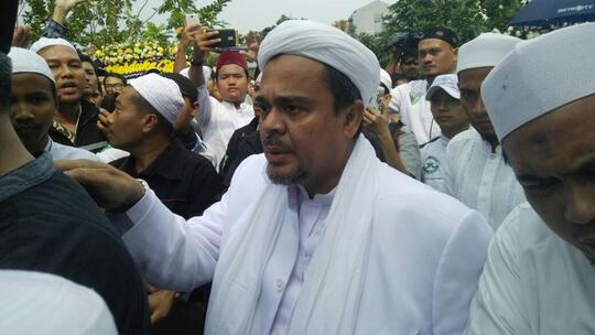 Upaya FPI Galang Dana Bantu Habib Rizieq Bayar Denda
