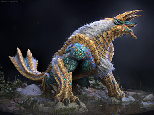 Glavenus dan Zinogre Akan Hadir di MHW: Iceborne