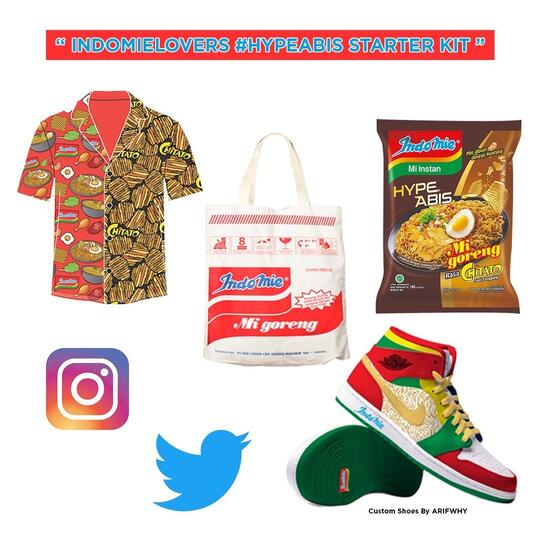 Geger Indomie Bagi-bagi Paket #KolabNtap Gara-gara orang Ini, #HypeAbis Gan!
