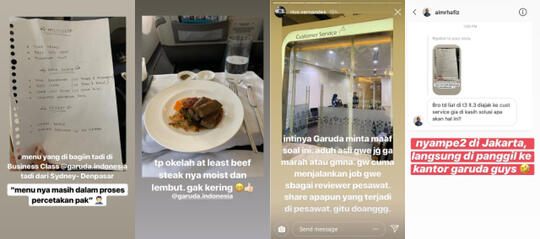 Penumpang Garuda Indonesia Dilarang Foto di Dalam Pesawat