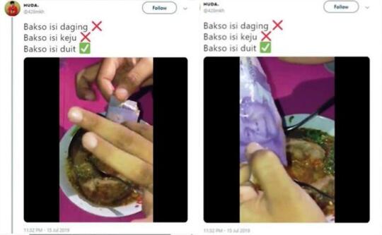 Bakso Isi Daging Itu Sudah Biasa! Nih Cobain Bakso Isi Uang (Lumayan Cashback)