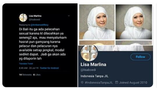 Dianggap Lecehkan Perempuan Bali, Berikut 5 Fakta Soal Lisa Marlina