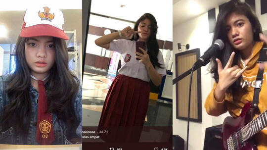 Pakai Seragam SD, Foto Gadis Cantik Ini Viral Dan Diserbu Netizen Cowok Gan