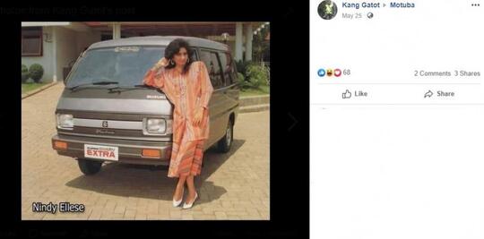 Foto Iklan Mobil Jadul Ini VIRAL, "MODEL CANTIK"nya Bikin SALFOK Netizen!
