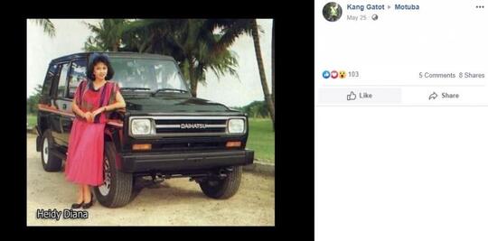 Foto Iklan Mobil Jadul Ini VIRAL, "MODEL CANTIK"nya Bikin SALFOK Netizen!