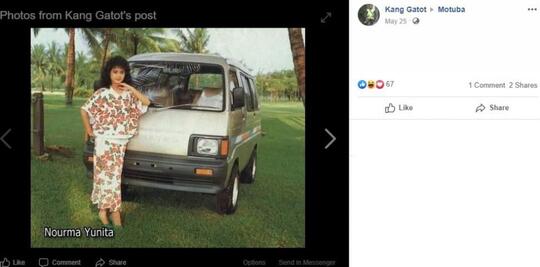 Foto Iklan Mobil Jadul Ini VIRAL, "MODEL CANTIK"nya Bikin SALFOK Netizen!