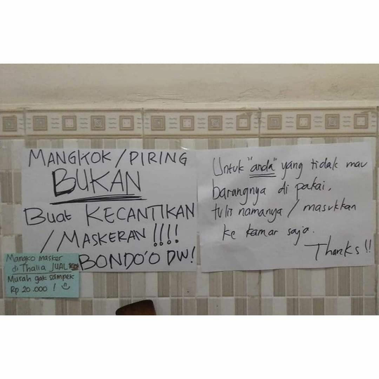 Drama Anak Kosan Gara - Gara Sebuah Mangkuk Yang Bikin Ngakak