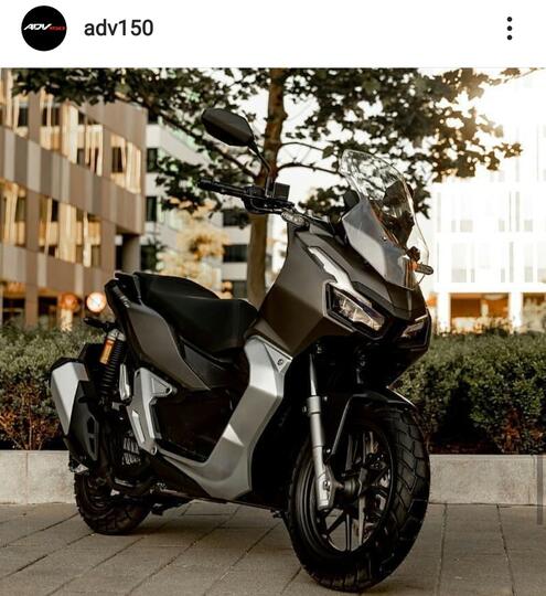 LOUNGE - Honda ADV 150 - Skutik adventure - ready to explore