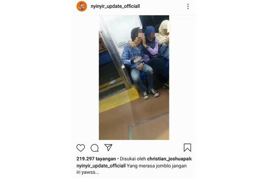 Beredar Di Media Sosial Gambar Remaja Bermesraan Di Tempat Umum, Apa Pendapatmu?