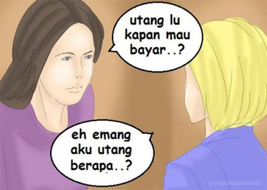 Katanya Sahabatan, Begitu Punya Hutang Kok Menghilang? Jangan!!