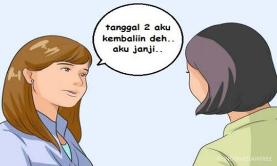 Katanya Sahabatan, Begitu Punya Hutang Kok Menghilang? Jangan!!