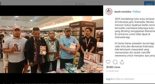 Respons Gramedia Soal Aksi Sweeping Buku Diduga Berbau Komunis
