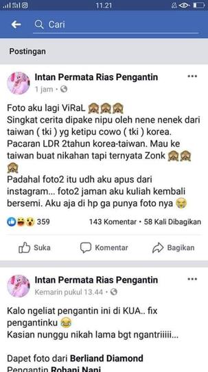 Kisah Nyata BMI Korea Batal Nikah di Taiwan Karena Wajah Pacarnya Tidak Sesuai