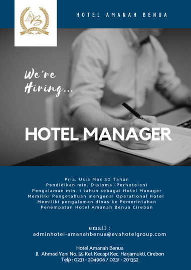 Lowongan Kerja Posisi Hotel Manager Kaskus