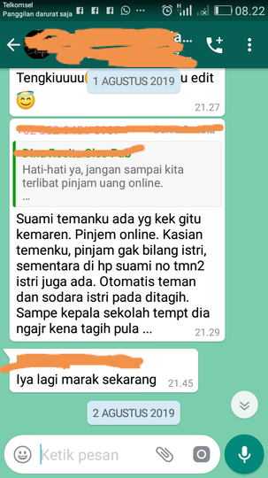 Temen SMP-pun Ditagih, NgeRI BAnget Pinjaman Online, GanSis Pernah Nyoba?