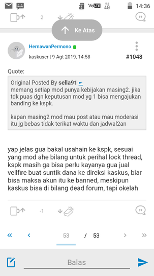 Penghinaan Kepada Kaskus Oleh Saudara Hernawan Permono