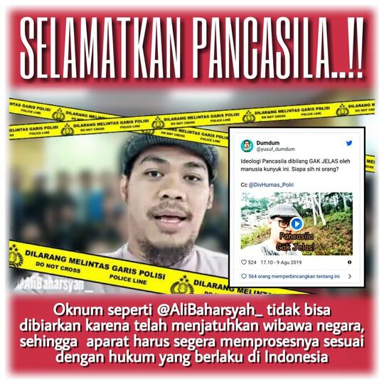 Awas, Provokasi Sesat Aktivis HTI soal Pancasila