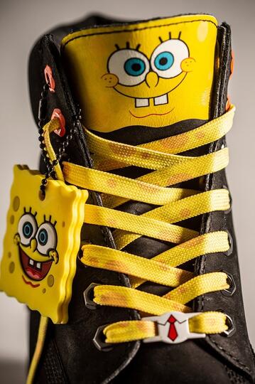 Begini Jadinya Kalau Karakter SpongeBob Squarepants Muncul dalam Sepatu Timberland