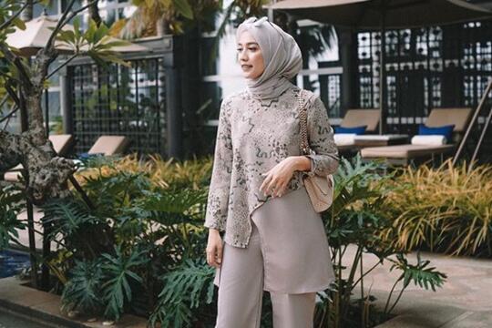 Ootd Kondangan Hijab Rok Batik Jilbab Gucci