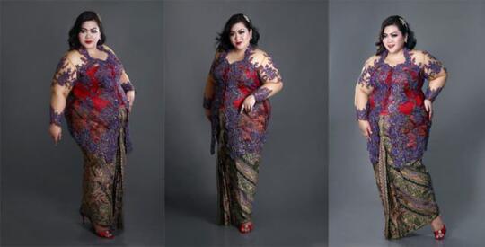 Solusi Ber-KEBAYA Modern Nan Cantik Untuk Wanita Plus-Size