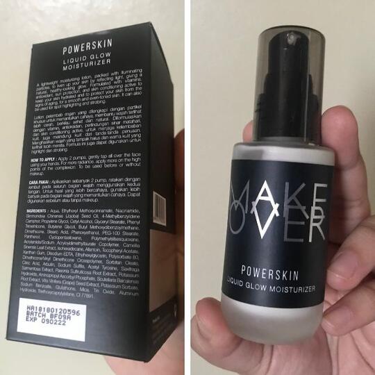 Review Make Over Powerskin Liquid Glow Moisturizer, Yuk! Bagus Ga Ya?