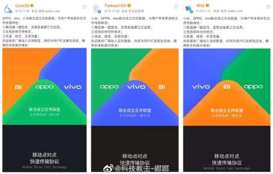 Xiaomi, Oppo dan vivo kerjasama?