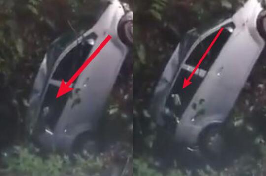 Video "PENAMPAKAN" Tangan HANTU Pucat Berjari Panjang Saat Evakuasi Mobil!