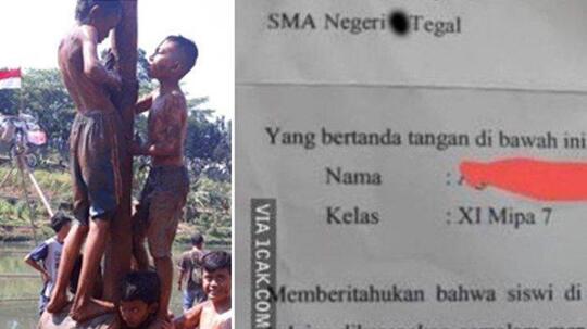 Viral, Alasan Tidak Masuk Sekolah Siswi SMA Di Tegal Ini Jujur Banget! Bikin Senyum
