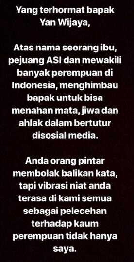 Pabrik Susu Candaan Yan Widjaya Ditegur Aura Kasih