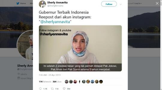 Videonya Soal Anies Baswedan Viral, Sherly Annavita Di-bully Warganet