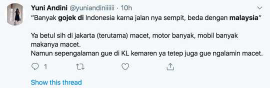 Viral di Malaysia, Tuding Gojek Hanya Untuk Orang Miskin!