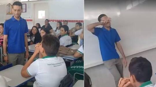 Mengharukan, Guru ini tidak digaji tapi malah mendapatkan kejutan dari murid muridnya