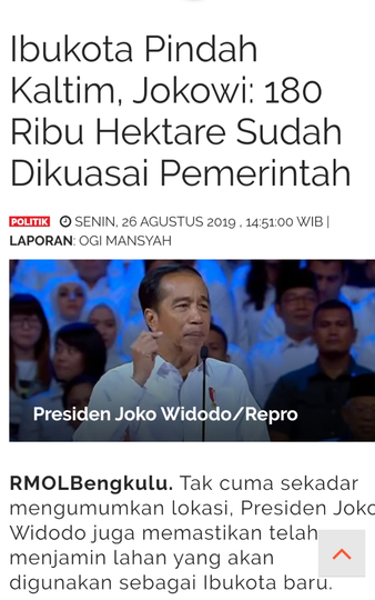 Ibukota Boleh Pindah Ke Kalimantan, Asal Bapakkota Jangan Pindah Ke Hatimantan.