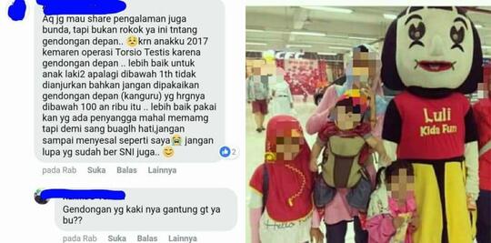 Gendong Depan Bisa Membuat Zakar Dioperasi