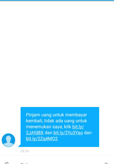 Korban Pinjaman Online yang Sedang Berusaha Lepas dari Jeratannya.