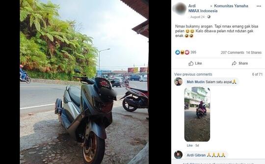 Dituduh Arogan Ini Penjelasan Agak 'Ngawur' Pemilik Yamaha NMAX