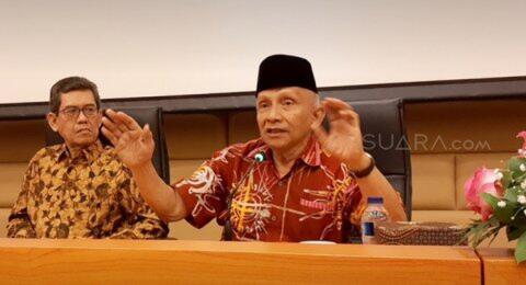 Kritik Pemerintah soal Papua, Amien Rais: Rezim Amatiran Sebentar Lagi Ajal