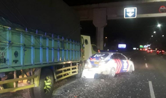 Polisi yang Tewas Ditabrak di Tol Ciledug Sedang Lakukan Penilangan