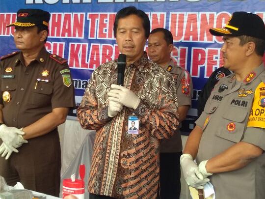 Banyak Bank Sumut Setor Uang Palsu ke Bank Indonesia