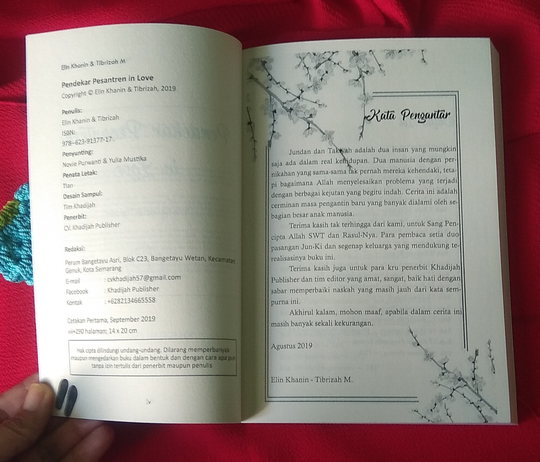 Review Buku yang Ditulis Dua Putri Pesantren : Pendekar Pesantren In Love