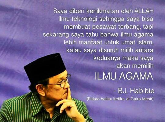 Eyang B.J Habibie Pria Setia Yang Genius Dan Kharismatik