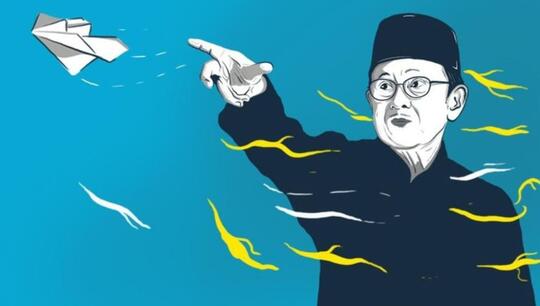 Jasa BJ Habibie Untuk Dunia Aviasi Indonesia