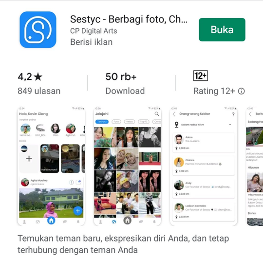 Keren, Sosial Media Berfitur Lengkap Ini Karya Anak Bangsa