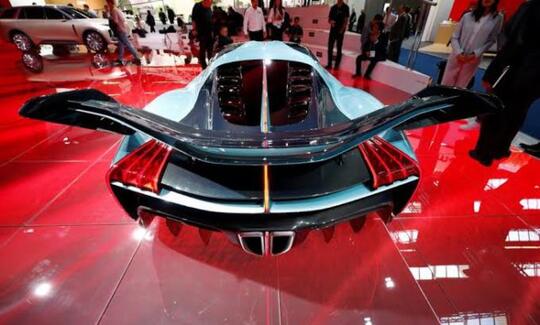 Hypercar Cina Hongqi Menjadi Pusat Perhatian Pengunjung Frankfurt Motor Show 2019