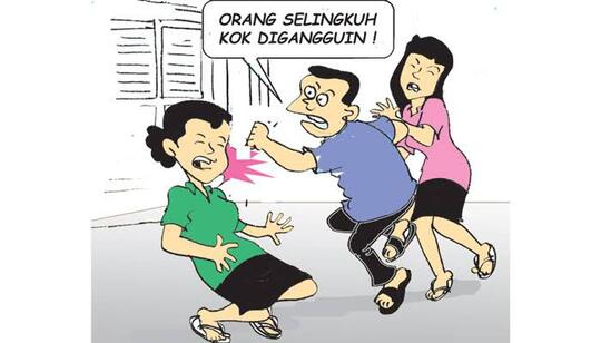 Kebangetan Cuyy !! Suami Selingkuh Kok Istri Yang Di Hajar...