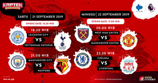 Yuk Nobar Big Match EPL di KASKUS Playground, Fans Loyal Wajib Merapat!