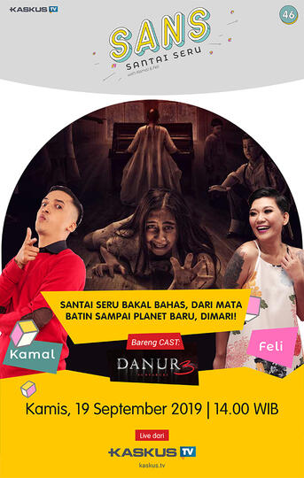 Ngobrolin Mata Batin Sampai Planet Baru Bareng Cast Danur 3 di SANS Yuk!