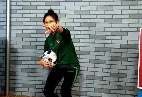 Si Cantik Zahra Musdalifah Tak Sabar Menanti Liga 1 Wanita