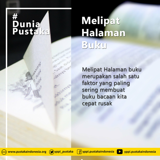 Parah! Makanan Dijadikan Pembatas Buku
