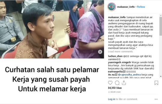 Dengarkan Curhatan Dari Salah Satu Pelamar Kerja Ini, Betapa Susahnya Cari Kerjaan